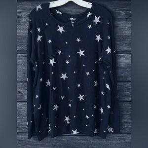 Women’s Buffalo David Bitton Black Star Sweater/Large/NWT